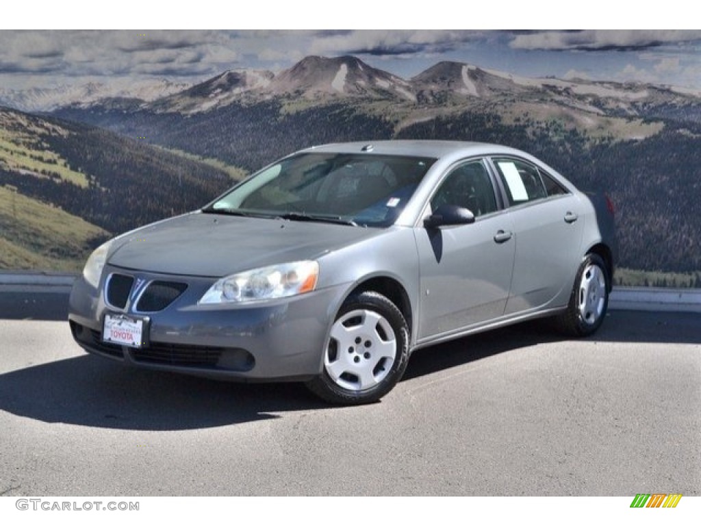 2008 G6 Value Leader Sedan - Dark Steel Gray Metallic / Ebony Black photo #5