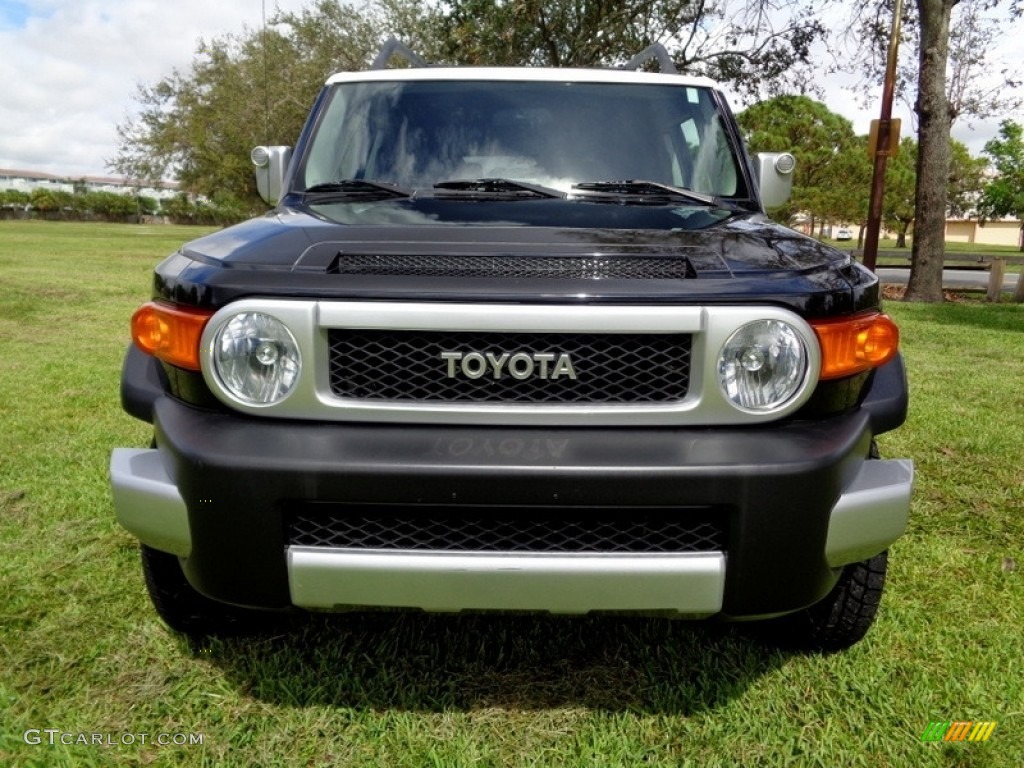 2007 FJ Cruiser 4WD - Black Diamond / Dark Charcoal photo #14