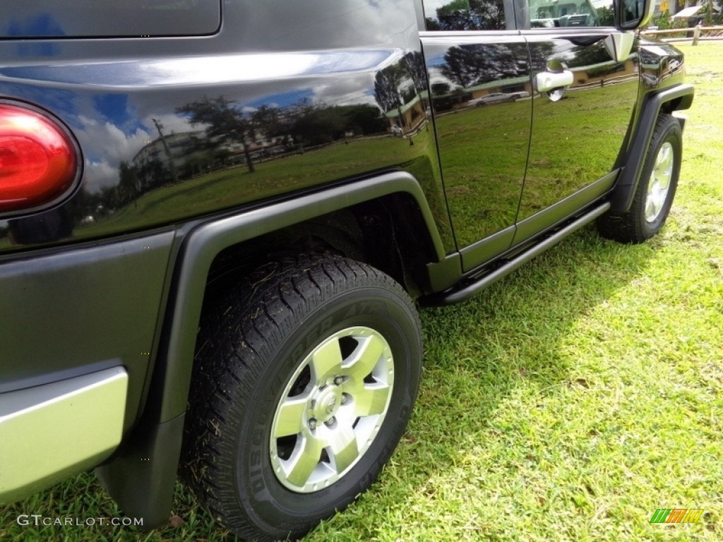 2007 FJ Cruiser 4WD - Black Diamond / Dark Charcoal photo #18