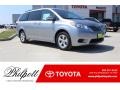 2017 Silver Sky Metallic Toyota Sienna LE  photo #1