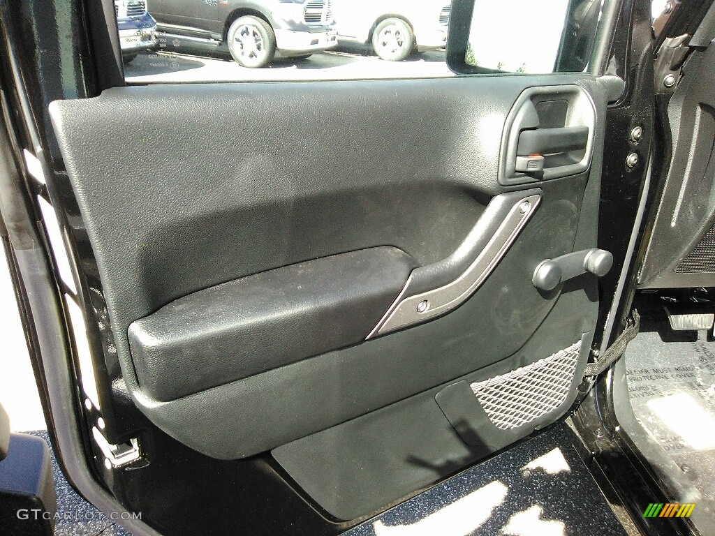 2017 Wrangler Sport 4x4 - Black / Black photo #4