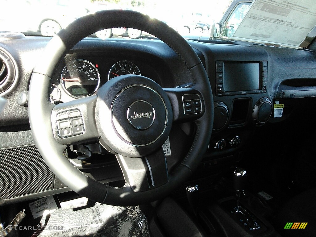 2017 Wrangler Sport 4x4 - Black / Black photo #9