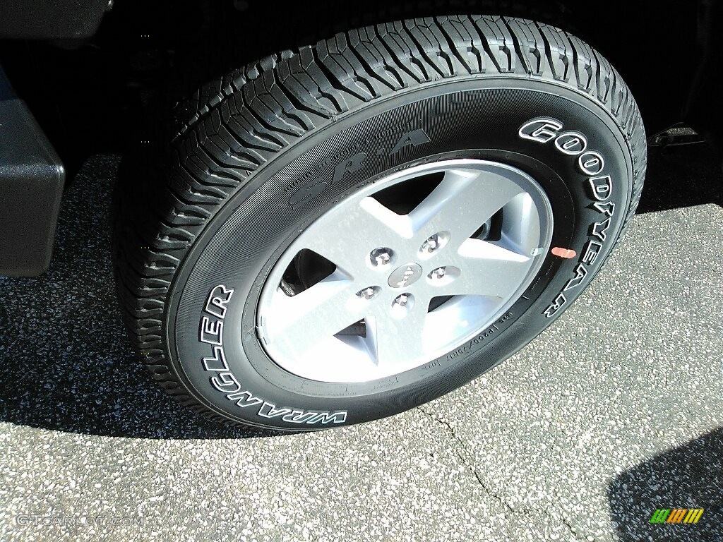 2017 Wrangler Sport 4x4 - Black / Black photo #10