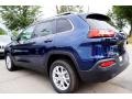 2018 Patriot Blue Pearl Jeep Cherokee Latitude  photo #2