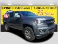 2018 Satin Steel Metallic Chevrolet Colorado Z71 Crew Cab 4x4  photo #1