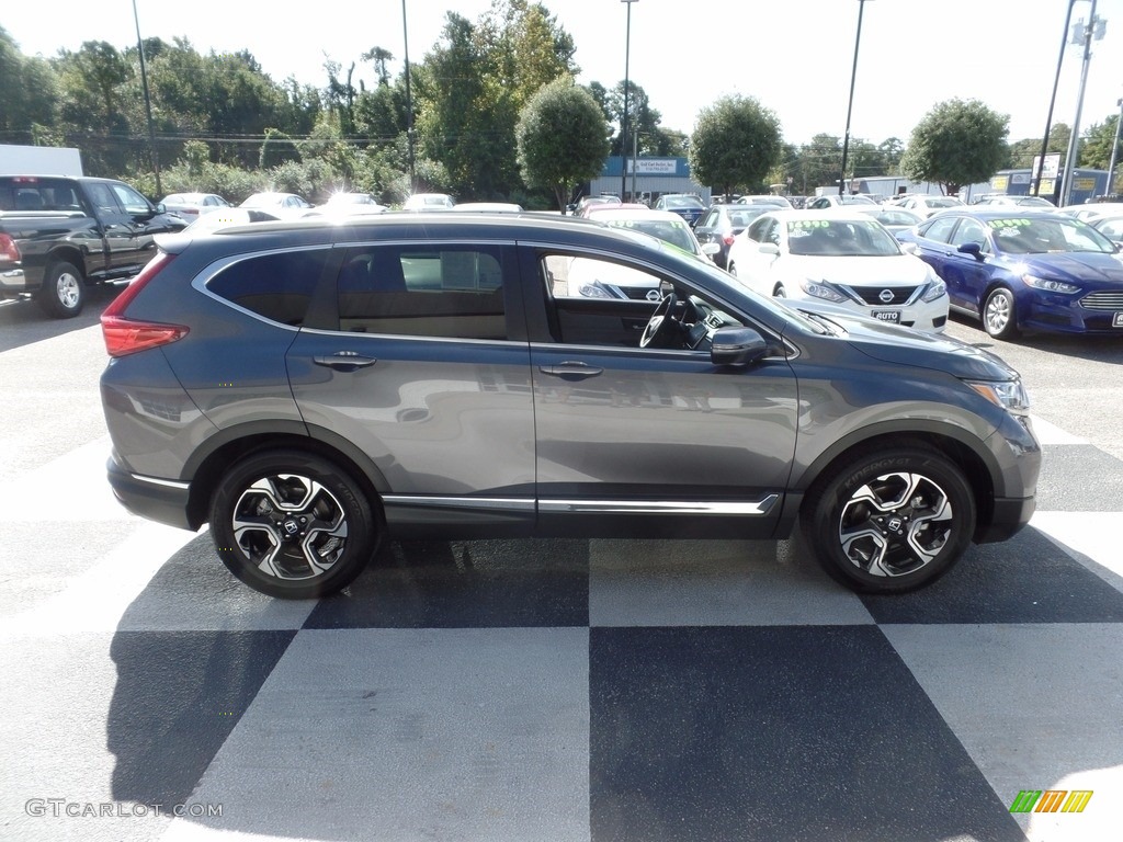 2017 CR-V Touring - Modern Steel Metallic / Gray photo #3