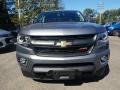 2018 Satin Steel Metallic Chevrolet Colorado Z71 Crew Cab 4x4  photo #2