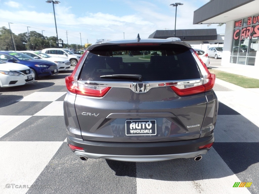 2017 CR-V Touring - Modern Steel Metallic / Gray photo #4