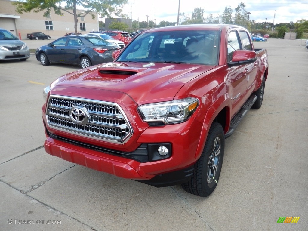 Barcelona Red Metallic Toyota Tacoma