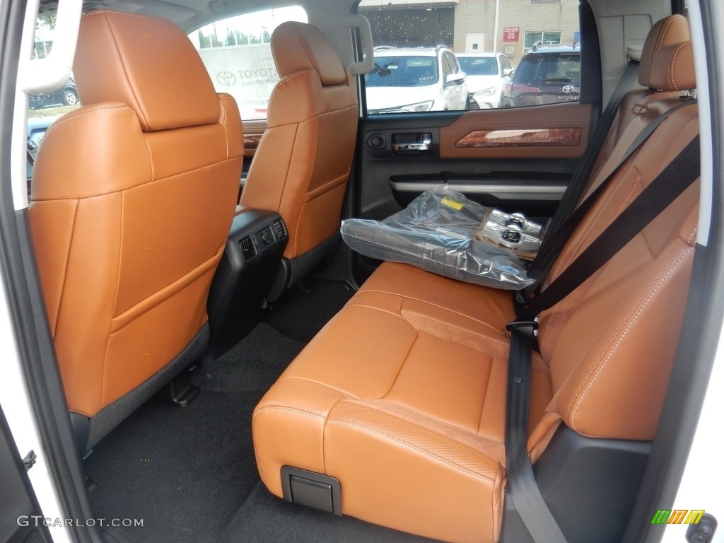 2018 Toyota Tundra 1794 Edition CrewMax 4x4 Rear Seat Photo #123066379