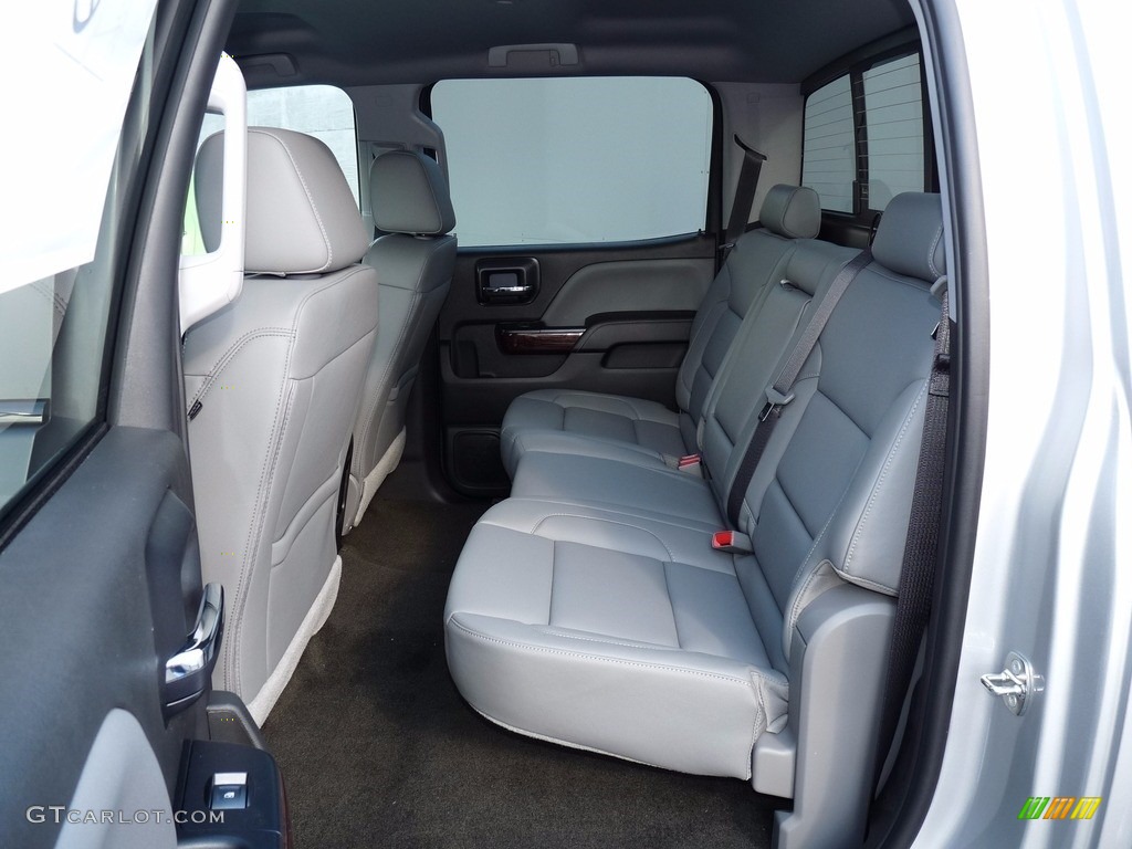 2018 GMC Sierra 1500 SLT Crew Cab 4WD Rear Seat Photo #123066682
