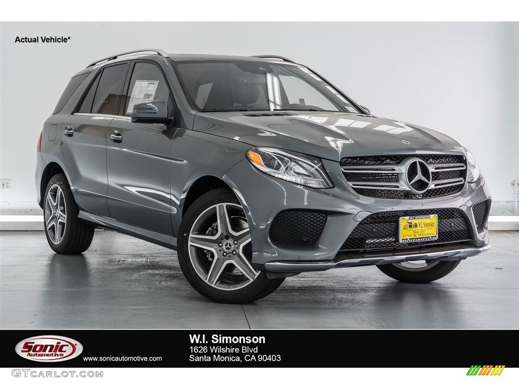 2018 GLE 350 - Selenite Grey Metallic / Black photo #1