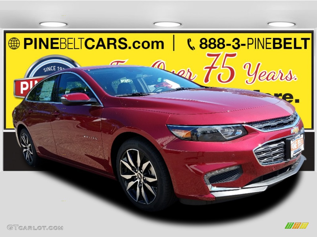 Cajun Red Tintcoat Chevrolet Malibu