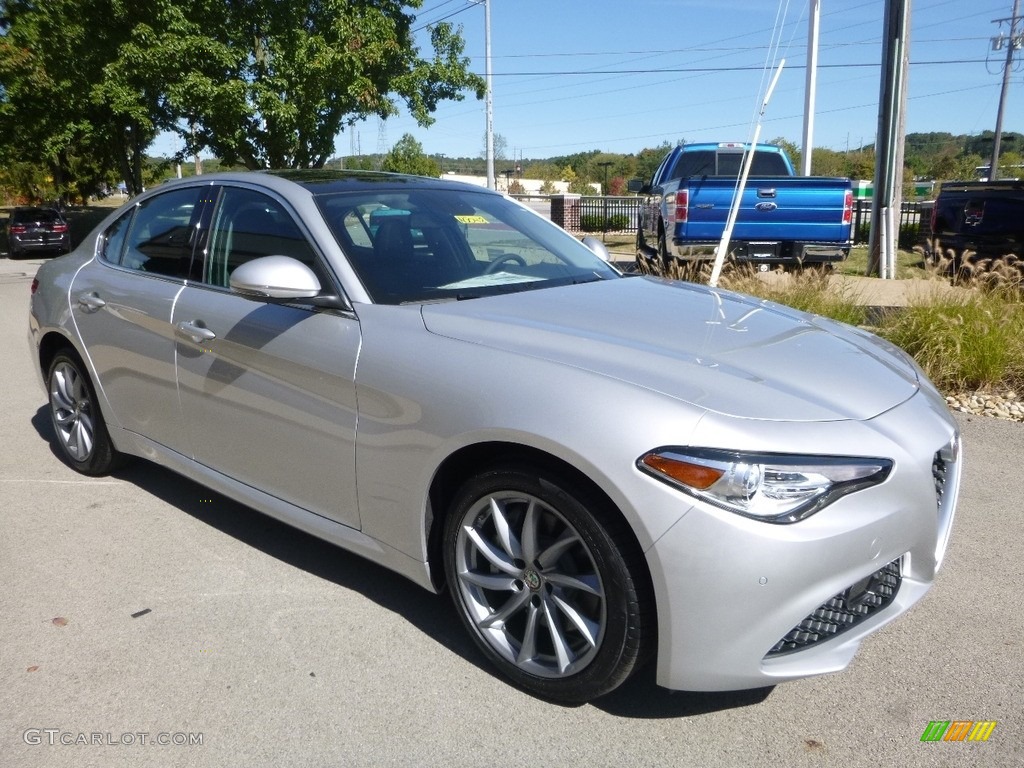 Silverstone Gray Metallic 2017 Alfa Romeo Giulia AWD Exterior Photo #123067759