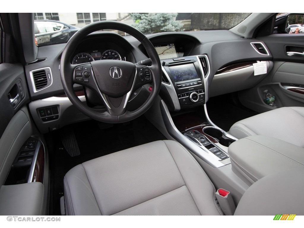 Graystone Interior 2017 Acura TLX V6 SH-AWD Technology Sedan Photo #123068932