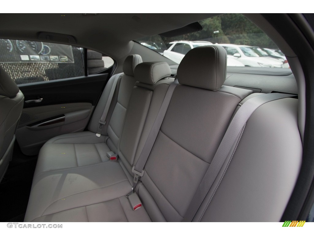 2017 Acura TLX V6 SH-AWD Technology Sedan Rear Seat Photos