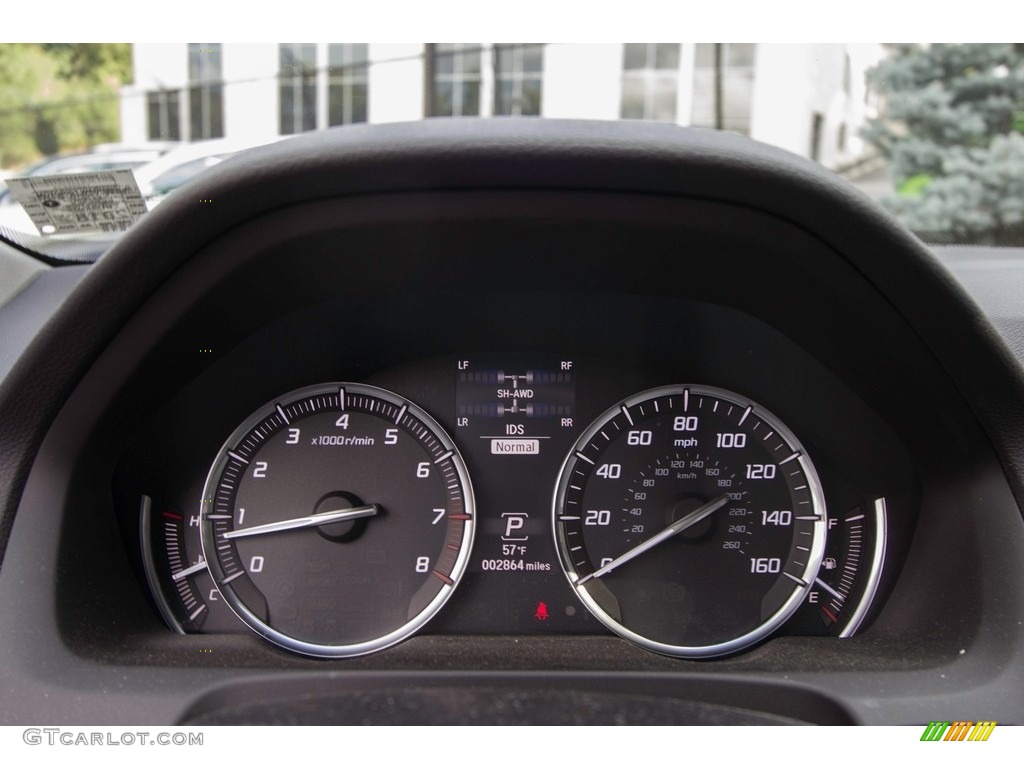 2017 Acura TLX V6 SH-AWD Technology Sedan Gauges Photos