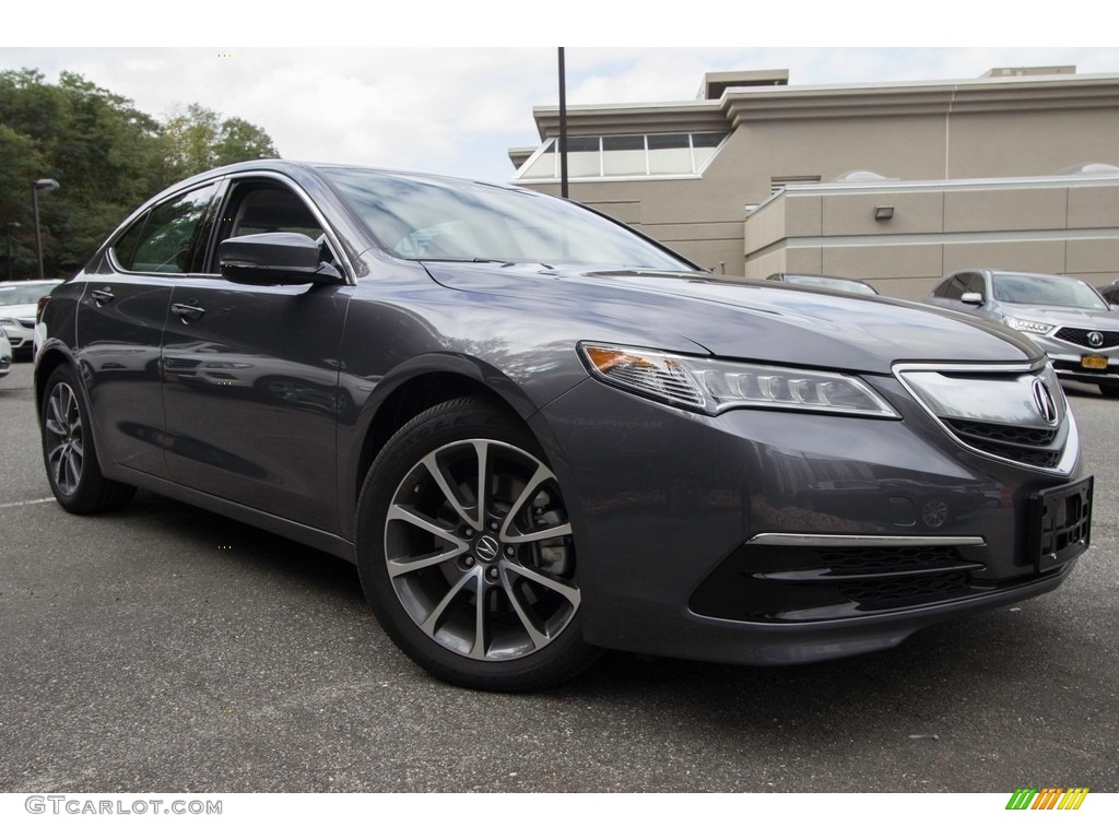 Modern Steel Metallic Acura TLX