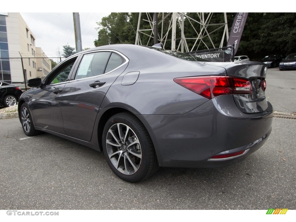 2017 TLX V6 SH-AWD Technology Sedan - Modern Steel Metallic / Graystone photo #6