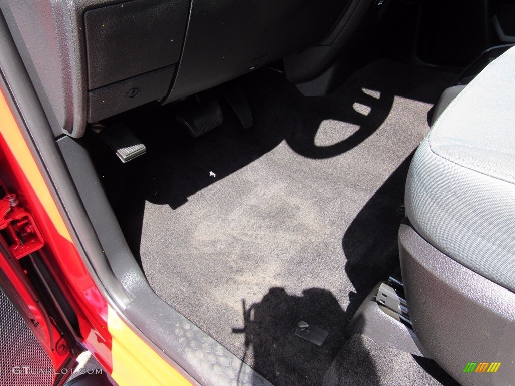 2014 1500 Express Crew Cab - Flame Red / Black/Diesel Gray photo #12