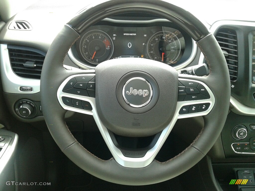 2018 Jeep Cherokee Overland Steering Wheel Photos