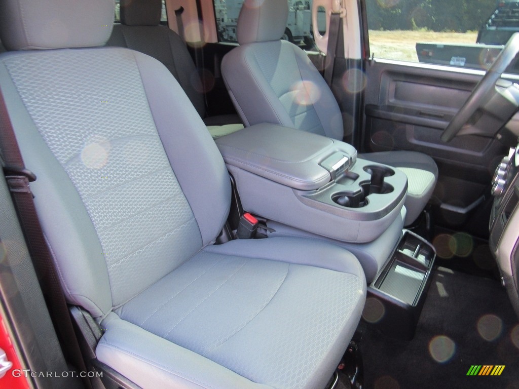 2014 1500 Express Crew Cab - Flame Red / Black/Diesel Gray photo #33