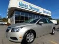 Champagne Silver Metallic 2014 Chevrolet Cruze LT