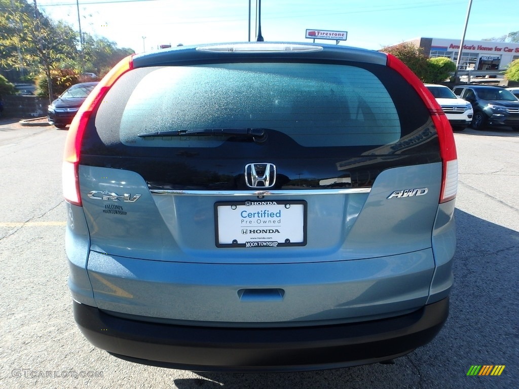 2014 CR-V LX AWD - Mountain Air Metallic / Black photo #4