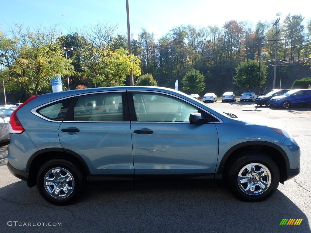 2014 CR-V LX AWD - Mountain Air Metallic / Black photo #7