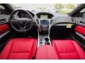 Red 2018 Acura TLX V6 SH-AWD A-Spec Sedan Interior Color