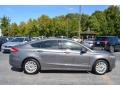 2014 Sterling Gray Ford Fusion Hybrid SE  photo #2