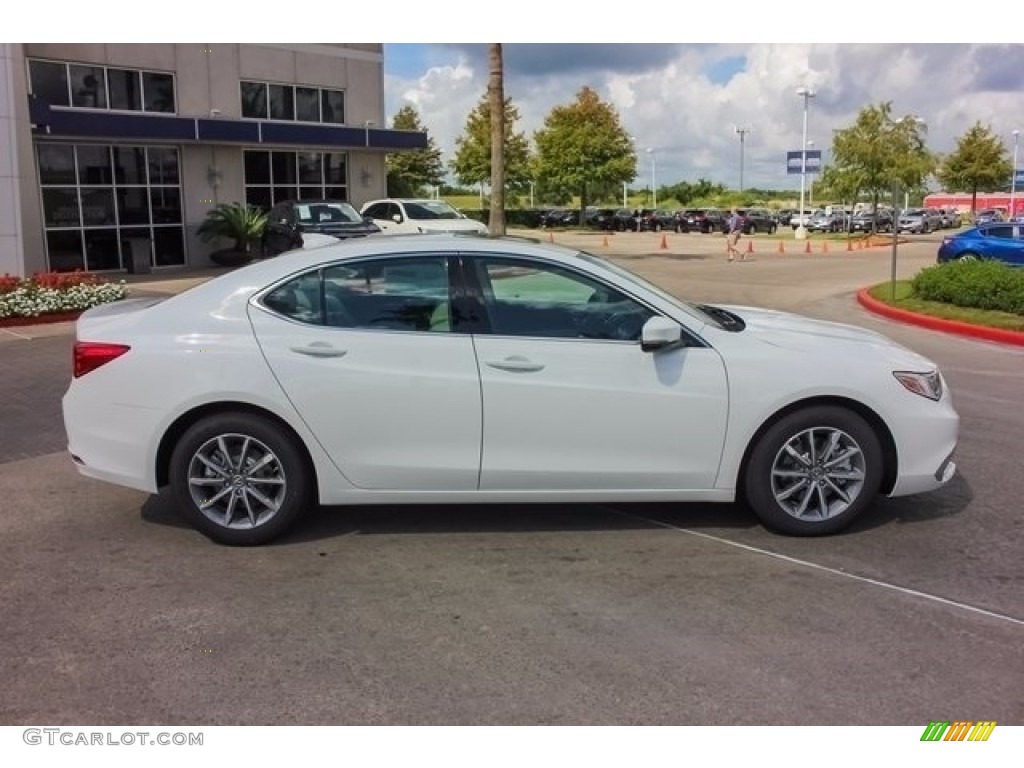 2018 TLX Sedan - Bellanova White Pearl / Parchment photo #8