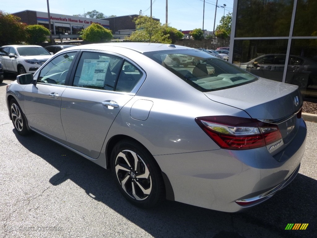 2017 Accord EX-L Sedan - Lunar Silver Metallic / Gray photo #2
