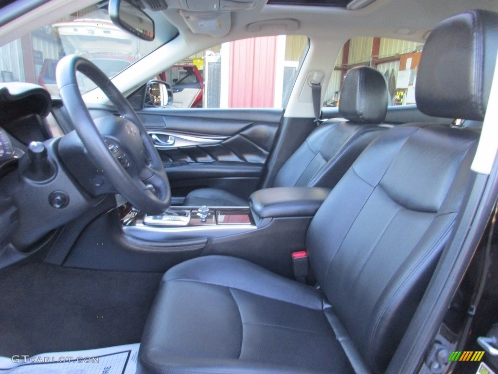 2017 Q70 3.7 - Black Obsidian / Graphite photo #8
