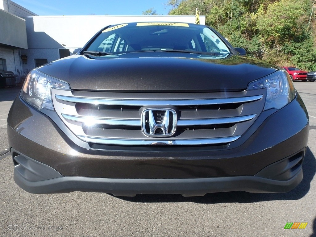 2014 CR-V LX AWD - Urban Titanium Metallic / Gray photo #9