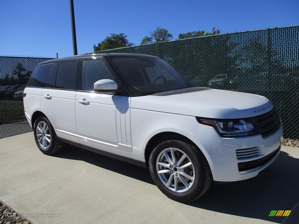 Fuji White Land Rover Range Rover