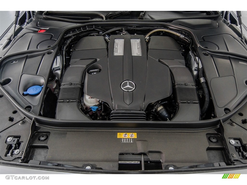 2018 Mercedes-Benz S 450 Sedan 3.0 Liter biturbo DOHC 24-Valve VVT V6 Engine Photo #123082948