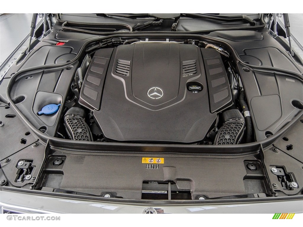 2018 Mercedes-Benz S 560 4Matic Sedan 4.0 Liter biturbo DOHC 32-Valve VVT V8 Engine Photo #123083233