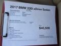 2017 Alpine White BMW 3 Series 330i xDrive Sedan  photo #11