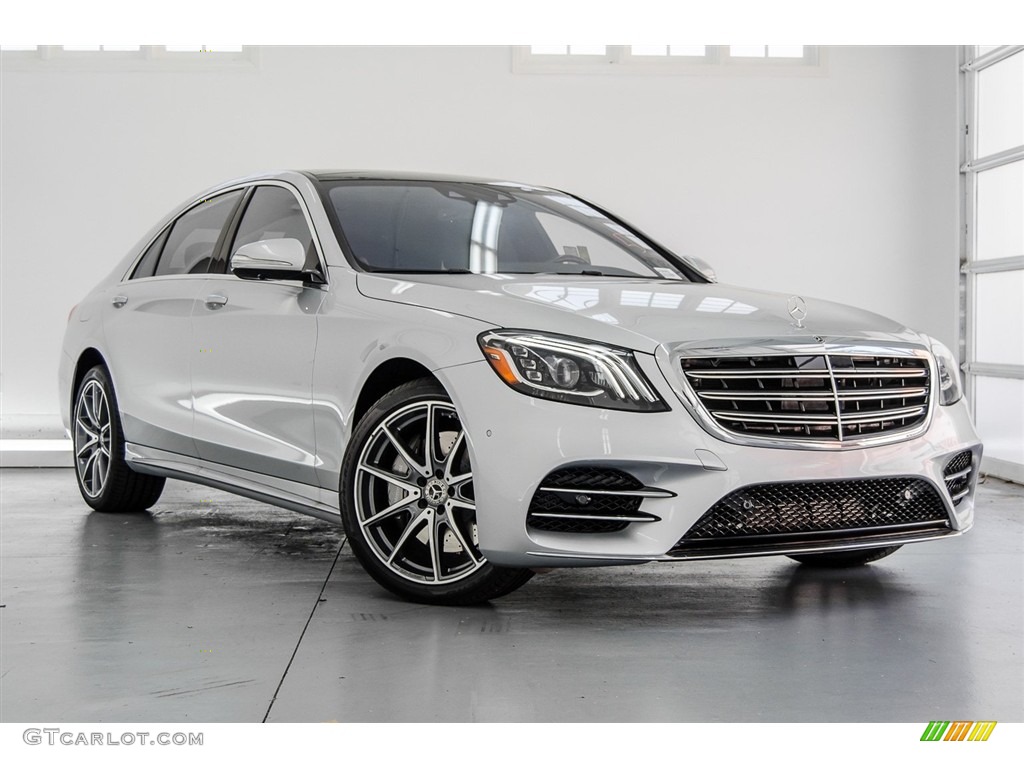 Iridium Silver Metallic 2018 Mercedes-Benz S 560 4Matic Sedan Exterior Photo #123083338