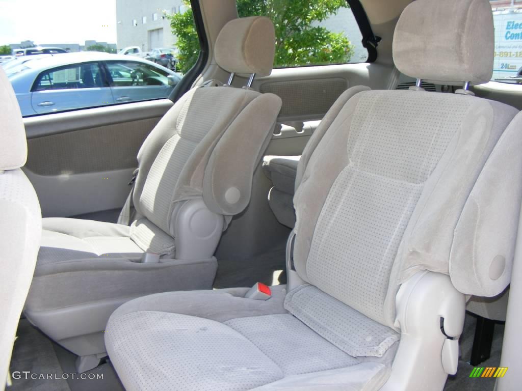 2006 Sienna LE - Arctic Frost Pearl / Taupe photo #7