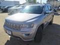 2018 Billet Silver Metallic Jeep Grand Cherokee Overland 4x4  photo #5