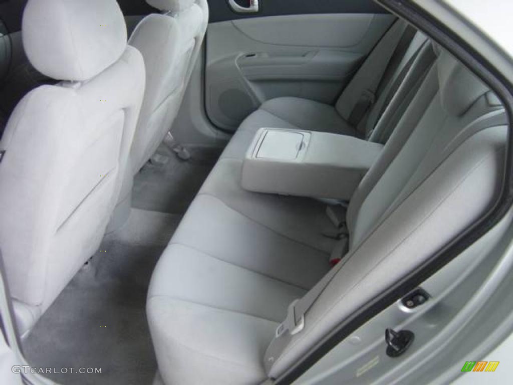 2008 Sonata GLS - Bright Silver / Gray photo #21