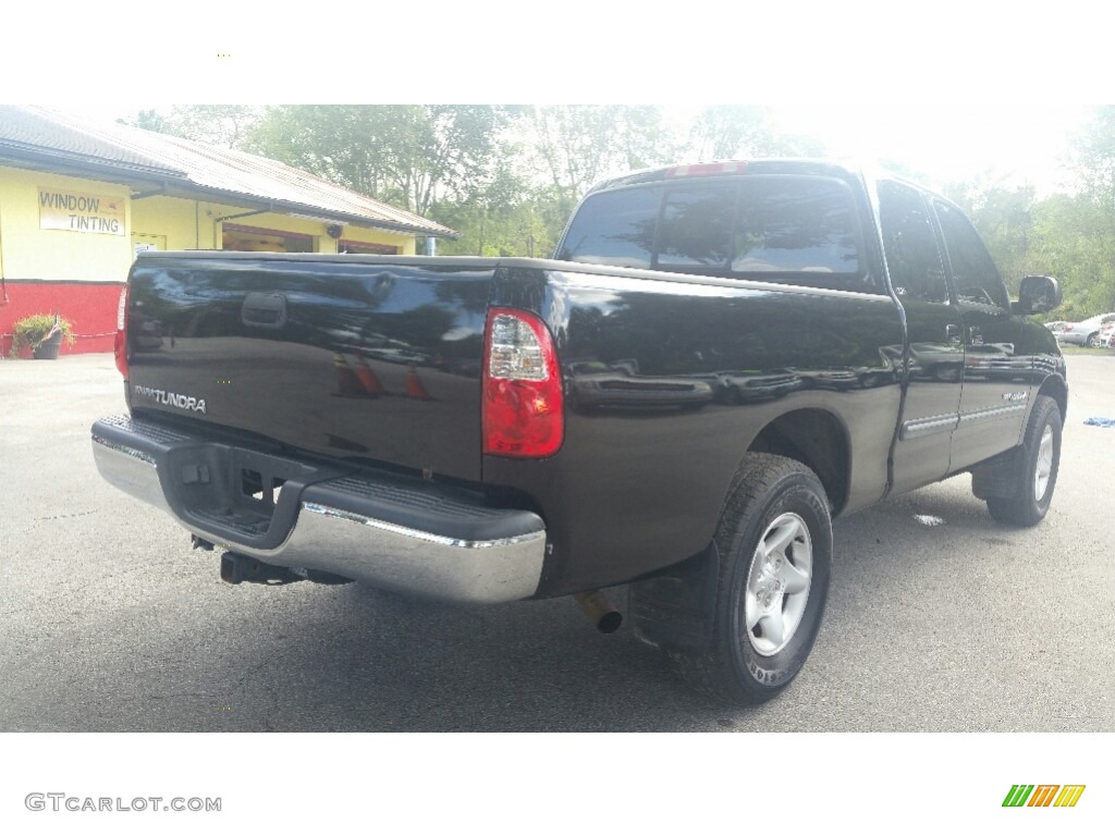 2006 Tundra SR5 Access Cab - Black / Light Charcoal photo #3