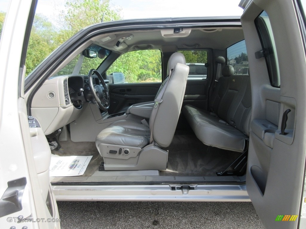 2005 Silverado 2500HD LT Extended Cab 4x4 - Silver Birch Metallic / Dark Charcoal photo #15