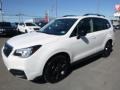 2018 Crystal White Pearl Subaru Forester 2.5i Premium  photo #8