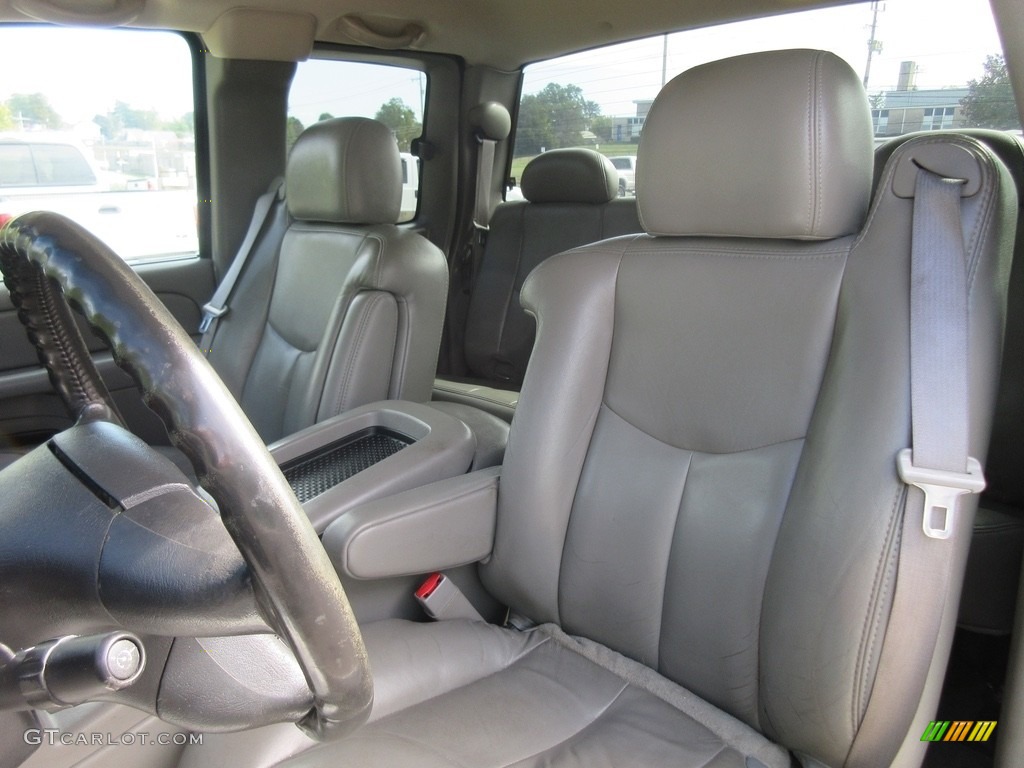 2005 Silverado 2500HD LT Extended Cab 4x4 - Silver Birch Metallic / Dark Charcoal photo #24