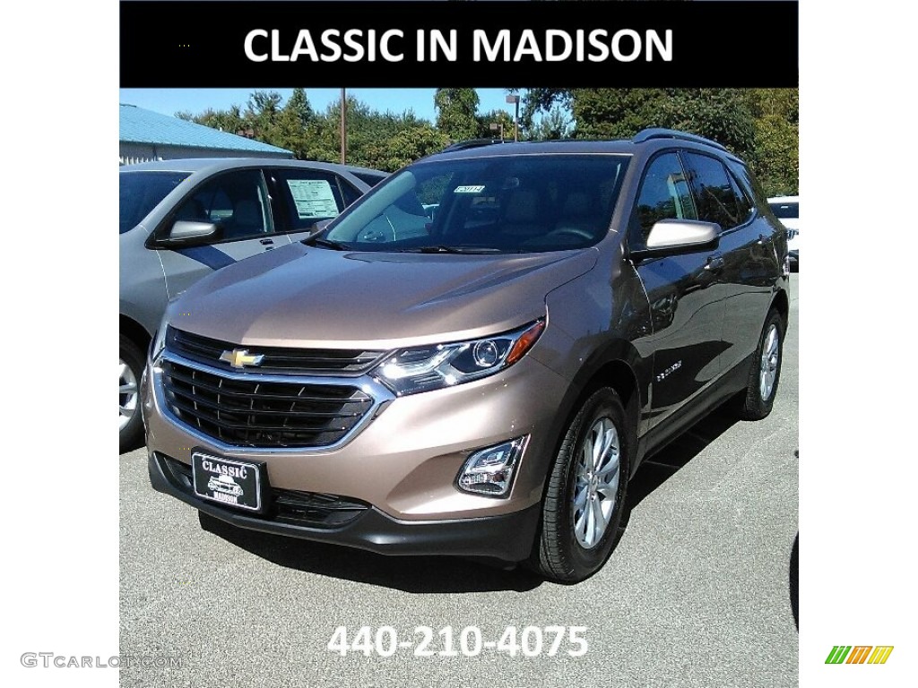 2018 Equinox LT - Sandy Ridge Metallic / Jet Black photo #1