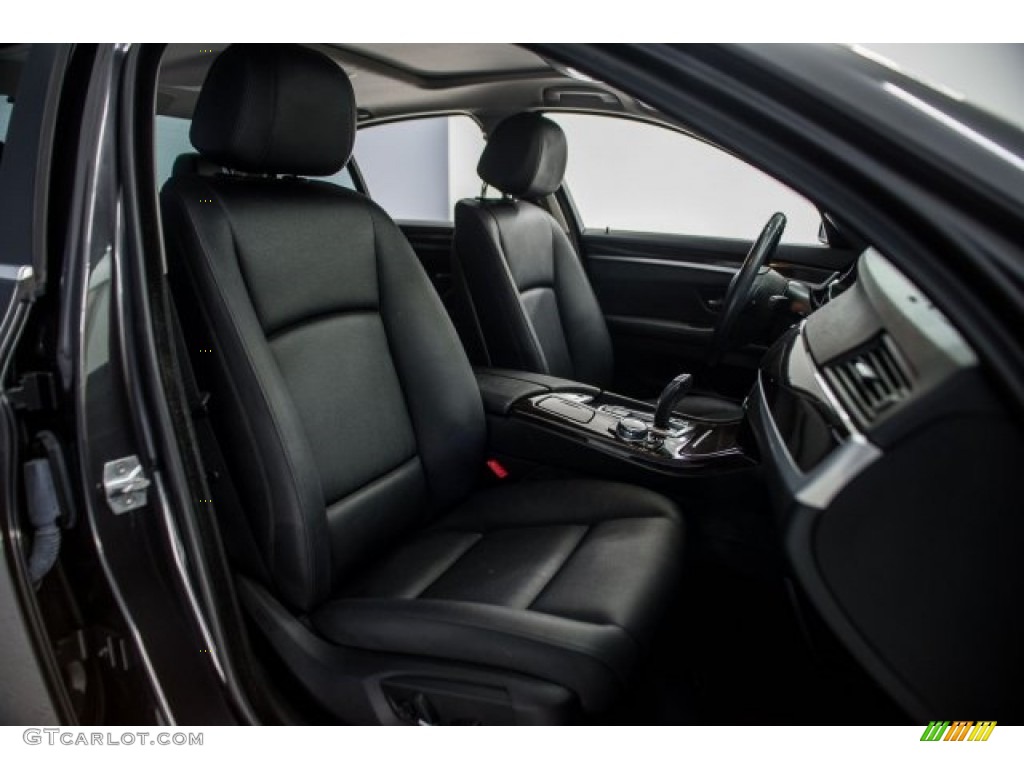 2015 5 Series 528i Sedan - Space Gray Metallic / Black photo #6