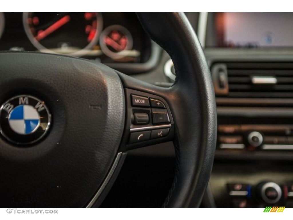 2015 5 Series 528i Sedan - Space Gray Metallic / Black photo #14